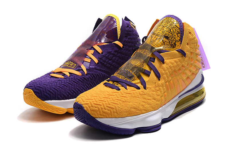 2020 Nike LeBron James XVII Lakers Purple Yellow